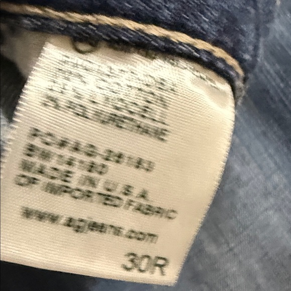 AG Adriano Goldschmied Blue Ankle Jeans - Picture 9 of 10